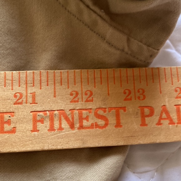 Vintage GAP Canvas Harrington Jacket Men M Tan Boxy Preppy Classic Retro Y2K - Picture 12 of 16